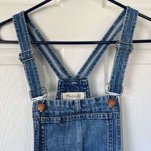 Madewell overall shorts